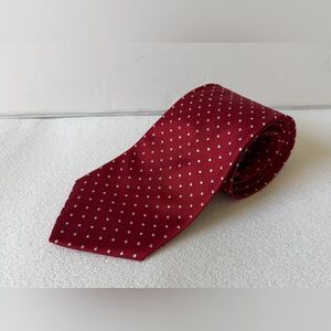 Brooks Brothers “346” Pure Silk Red Polka Dot Men’s Tie